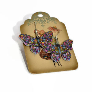 Butterfly Whimsical earrings